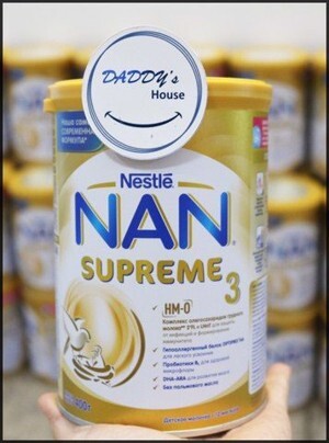 Sữa NAN Supreme số 3 - 900g (dành cho bé từ 2 - 6 tuổi)