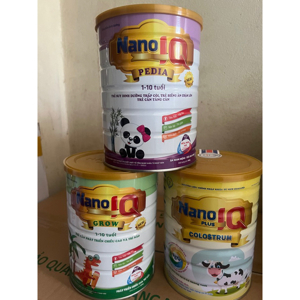 Sữa Nano IQ Grow - 900g (dành cho trrẻ 1-10 tuổi phát triển chiều cao và trí não)