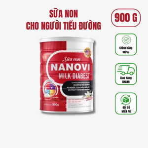 Sữa Nanovi Diabest Milk cho người tiểu đường