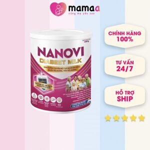 Sữa Nanovi Diabest Milk cho người tiểu đường