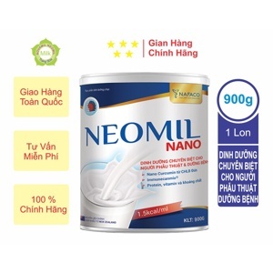 Sữa Neomil Nano 900g - Dành cho người ốm, bệnh sau mổ