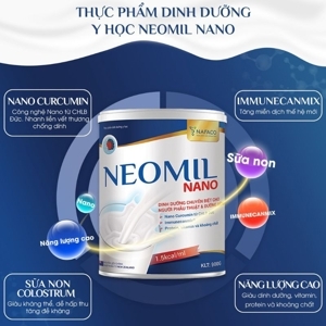 Sữa Neomil Nano 900g - Dành cho người ốm, bệnh sau mổ