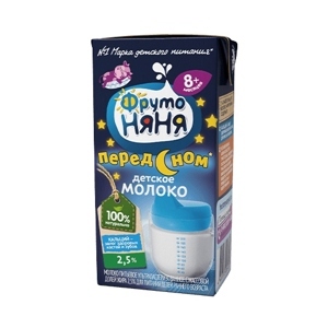 Sữa ngũ cốc Fruto Niania - 200 ml ,  ban đêm