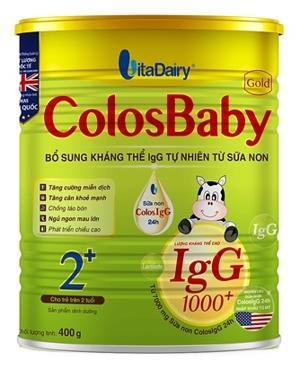 Sữa non Colosbaby Gold 2+ - 400g (dành cho bé trên 2 tuổi)