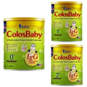 Sữa non Colosbaby IQ Gold số 0+ 800g