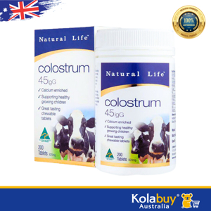 Sữa Non Colostrum Natural Life - Hộp 200 viên (Trên 2 tuổi)