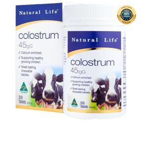 Sữa Non Colostrum Natural Life - Hộp 200 viên (Trên 2 tuổi)