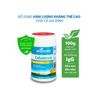 Sữa non Goodhealth 100% New Zealand - 100g