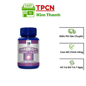 Sữa non Immufort Ultraboost Colostrum 60 Viên