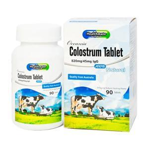 Sữa non Oceania Colostrum Tablet 820mg/45 IgG - Hộp 90 viên