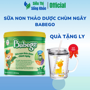 Sữa non thảo dược chùm ngây Babego