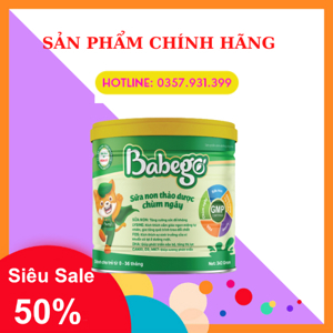 Sữa non thảo dược chùm ngây Babego