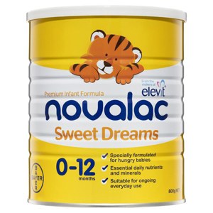 Sữa Novalac giúp bé ngủ ngon SD Sweet Dreams Infant Formula 800g