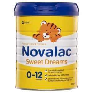 Sữa Novalac giúp bé ngủ ngon SD Sweet Dreams Infant Formula 800g