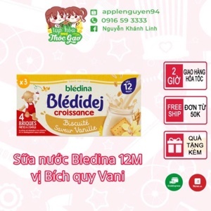 Sữa nước Bledina - 250ml, 6 tháng