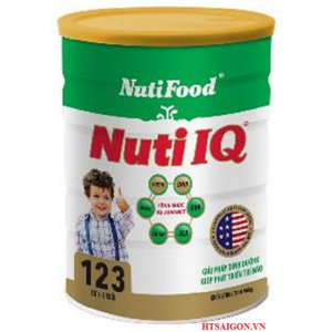 Sữa bột Nutifood Nuti IQ 123 - hộp 900g (dành cho trẻ từ 1 - 3 tuổi)