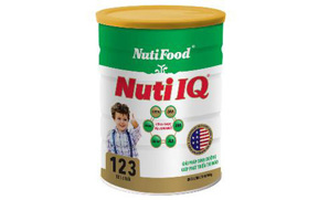 Sữa bột Nutifood Nuti IQ 123 - hộp 900g (dành cho trẻ từ 1 - 3 tuổi)