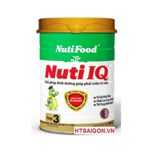 Sữa NutiFood Nuti IQ Step 3 - 900g (1 - 2 tuổi)