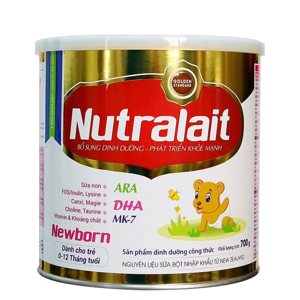 Sữa Nutralait Newborn - 700g (dành cho bé từ 0-12 tháng)