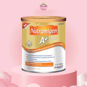 Sữa bột Nutramigen A+ - hộp 400g (dành cho trẻ từ 0 - 12 tháng)