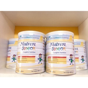 Sữa bột tăng cân Nutren Junior - 800g (1-10 tuổi)