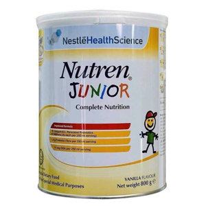 Sữa Nutren Junior Nestle Thụy Sĩ 850g (trẻ từ 1-10 tuổi)