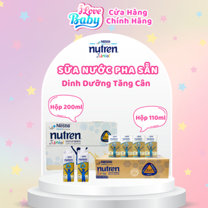 Sữa Nutren Junior pha sẵn 200ml - 24 hôp/thùng (trẻ từ 1-10 tuổi)