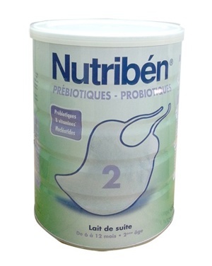 Sữa bột Nutriben 2 - hộp 900g (dành cho trẻ từ 6 - 12 tháng)