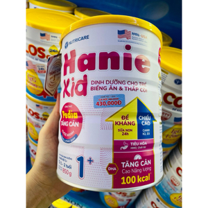 Sữa NutriCare Hanie Kid 1+ 850g