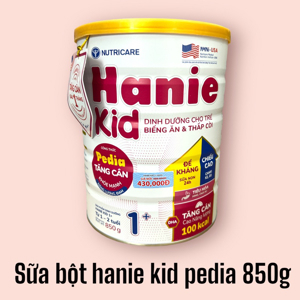 Sữa NutriCare Hanie Kid 1+ 850g