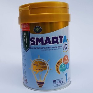 Sữa Nutricare Smarta IQ 1 - 400g (cho bé 0-6 tháng tuổi)