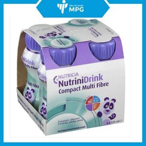 Sữa Nutricia Nutrinidrink Compact Multi Fibre của Đức lốc 4 chai 125ml