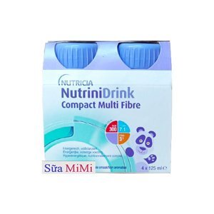 Sữa Nutricia Nutrinidrink Compact Multi Fibre của Đức lốc 4 chai 125ml