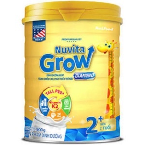 Sữa Nuvita Grow Diamond 2+ 900g (trẻ từ 2 tuổi trở lên)