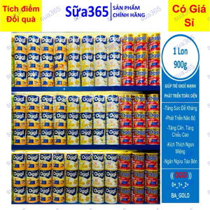 Sữa Oggi Gold 900g tăng cân nhanh, ngừa táo bón