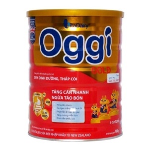 Sữa Oggi Gold 900g tăng cân nhanh, ngừa táo bón