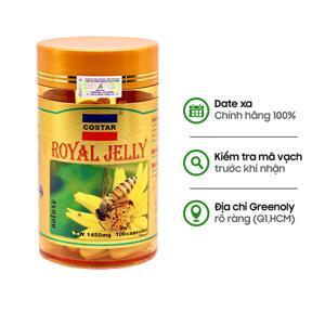 Sữa Ong Chúa Costar Royal Jelly 1450mg 100 Viên