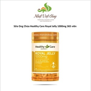 Sữa ong chúa Healthy Care Royal Jelly 1000 mg 365 viên