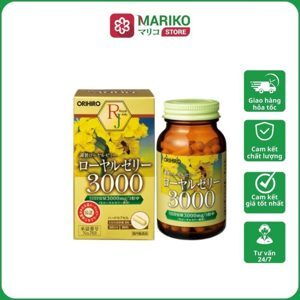 Sữa ong chúa Orihiro Royal Jelly 3000mg - 90 viên