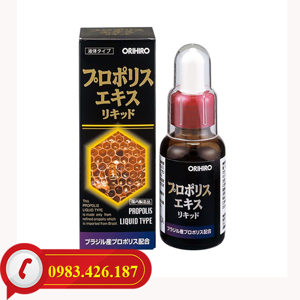 Sữa ong chúa Propolis Orihiro Nhật Bản 120 viên