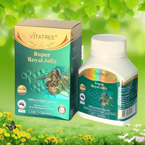 Sữa ong chúa - Vitatree Super Royal Jelly 100 Viên