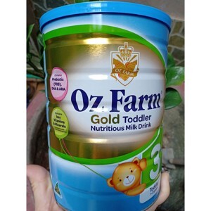 Sữa Oz Farm Gold Toddler số 3 - 900g (1 - 3 tuổi)