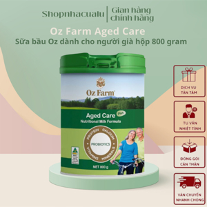 Sữa OZ Farm Kids Care Vanilla 900g