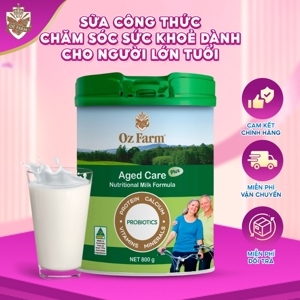 Sữa OZ Farm Kids Care Vanilla 900g