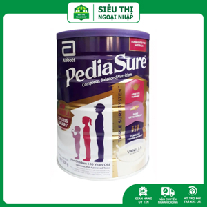 Sữa bột Pediasure Úc - hộp 850g