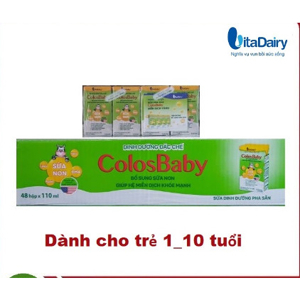 Sữa pha sẵn ColosBaby - 110ml (thùng 48 hộp)