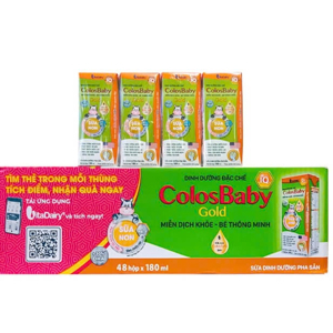 Sữa pha sẵn ColosBaby - 180ml (thùng 48 hộp)