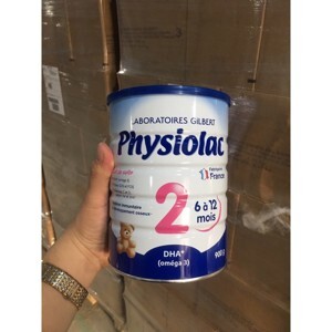 Sữa bột Physiolac số 2 - hộp 900g (dành cho trẻ từ 6 - 12 tháng)