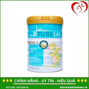 Sữa Purelac Royal+ số 3 - 800g