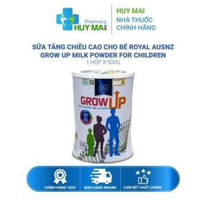 Sữa Royal Ausnz Grow Up Milk Powder For Children 500g cho trẻ từ 3-14 tuổi